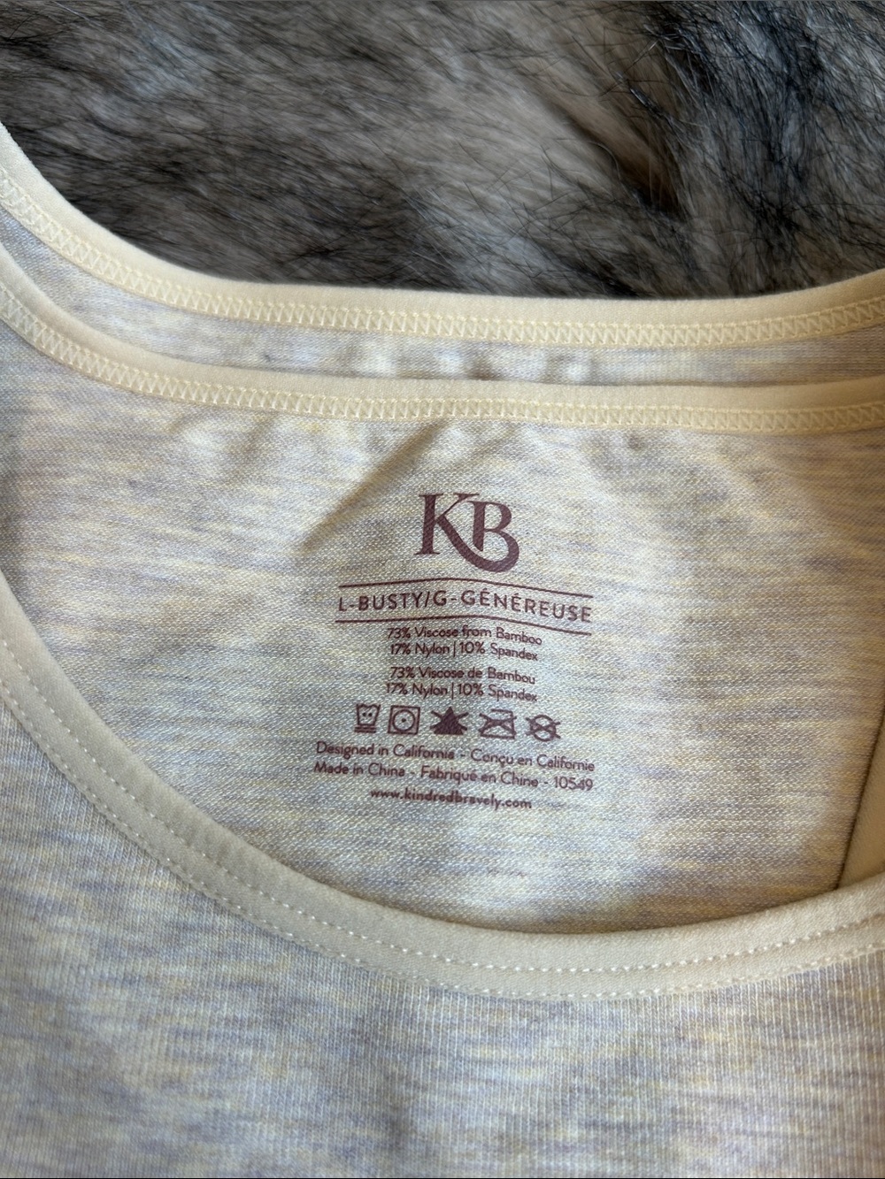 Kindred Bravely Sublime Maternity Nursing Longline Bra Top Oatmeal Heather Busty - Picture 10 of 11